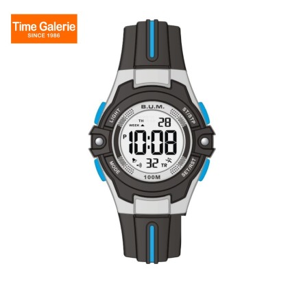 BUM Lady BUMWBM05402 Digital Sports Black Strap Watch BUM Lady BUMWBM05402 Digital Sports Black Strap Watch